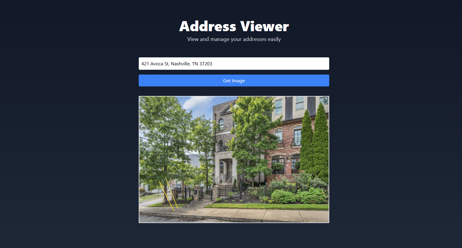 Address Viewer