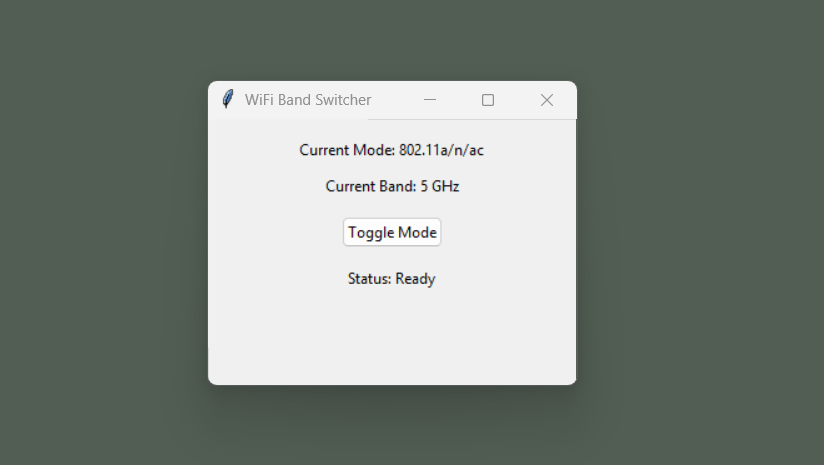 WiFi Band Switcher